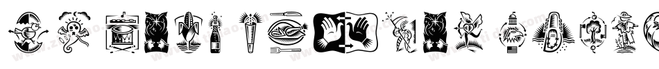 DF King Gothic JP13N字体转换